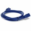 Add-On Addon 5Ft C19 To C20 12Awg 100-250V Blue Power Extension Cable ADD-C192C2012AWG5FTBE